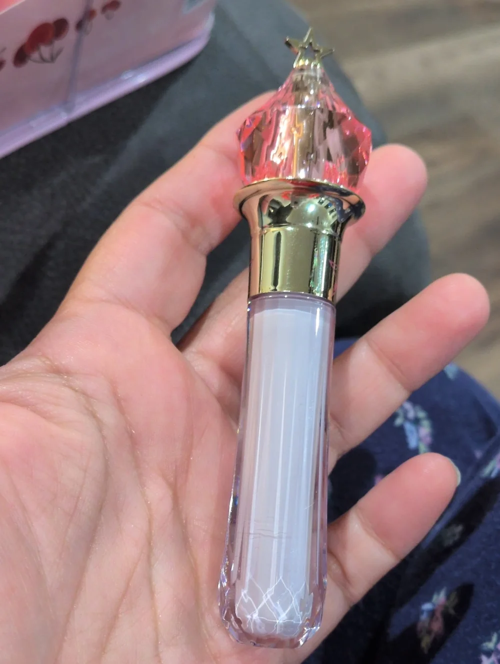 Jeffree Star Pink Crystal-Top Concealer with Gold Accent